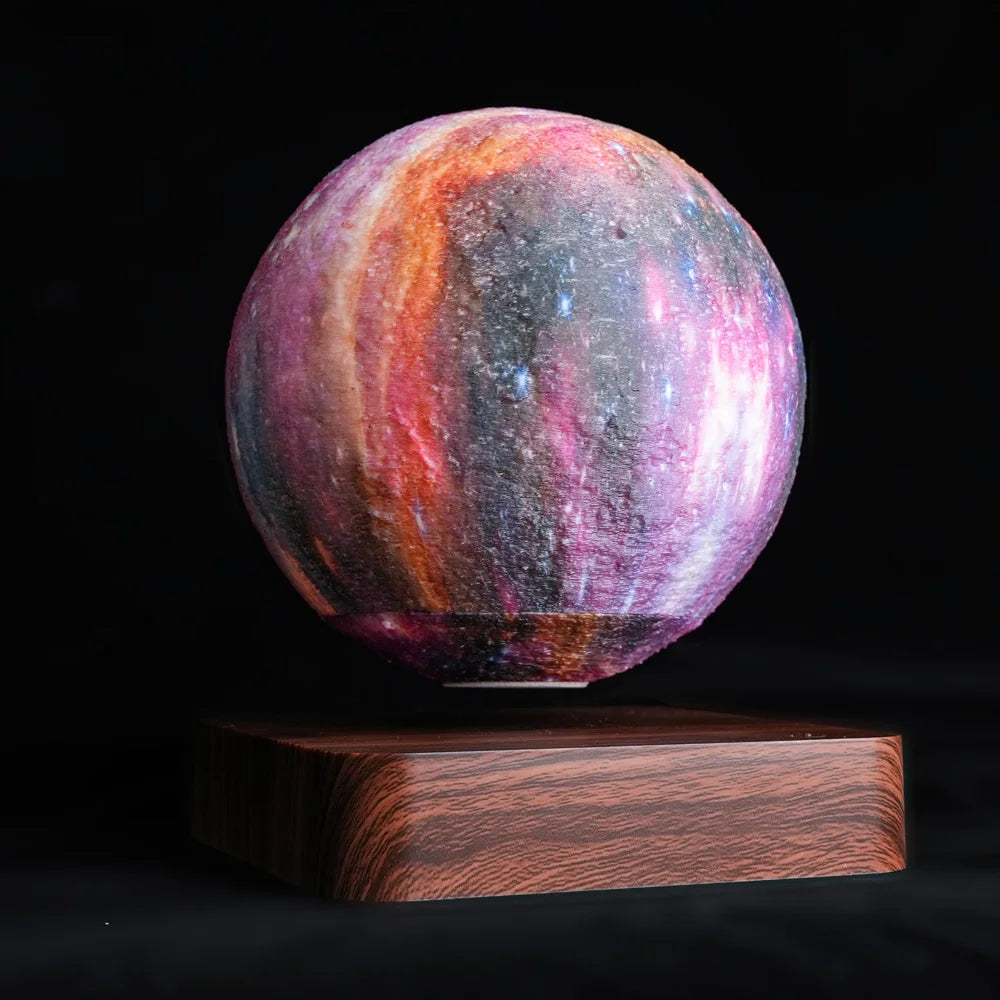 Magnetic Levitating Suspension  6inch Starry Moon Lamp Light Indoor Bulb