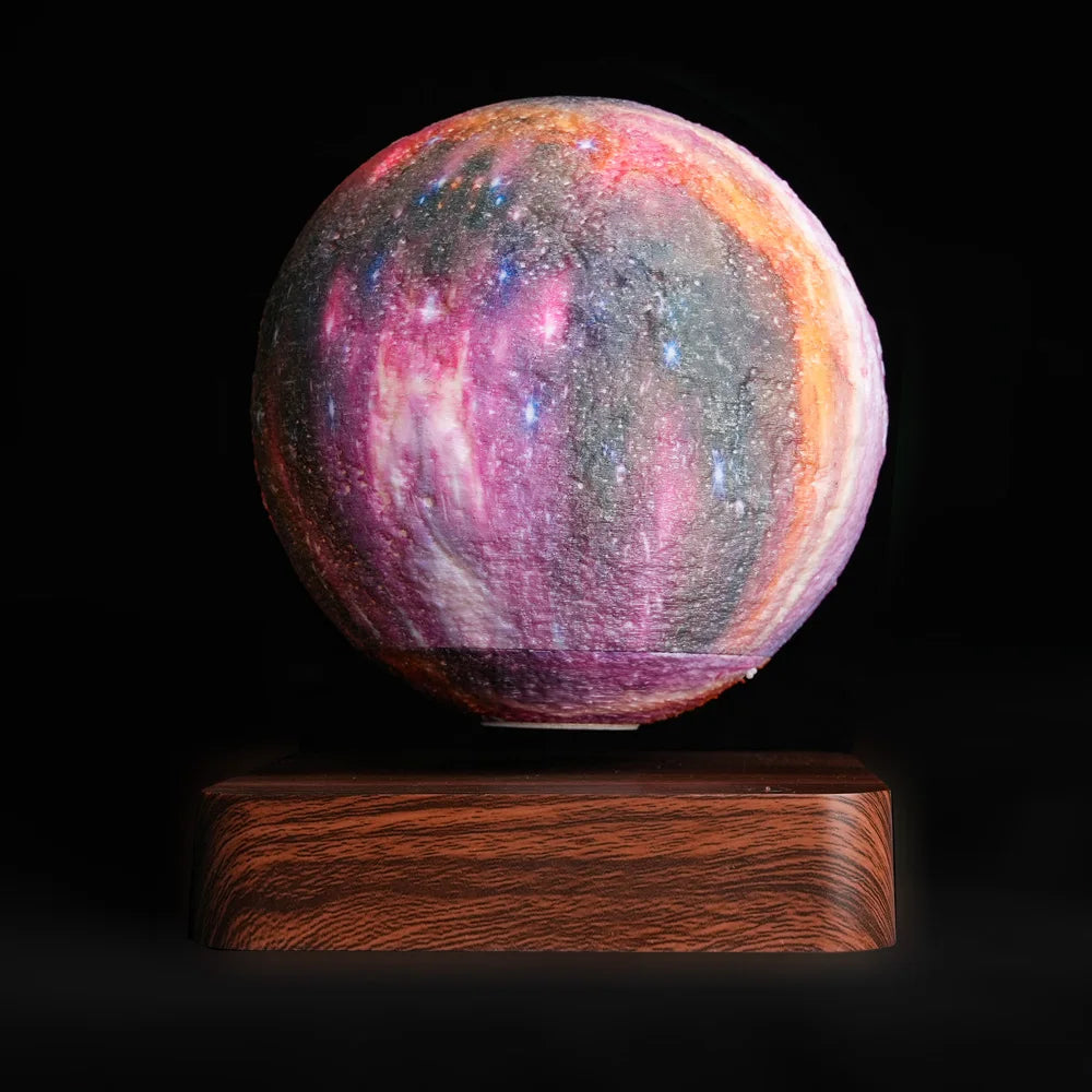 Magnetic Levitating Suspension  6inch Starry Moon Lamp Light Indoor Bulb