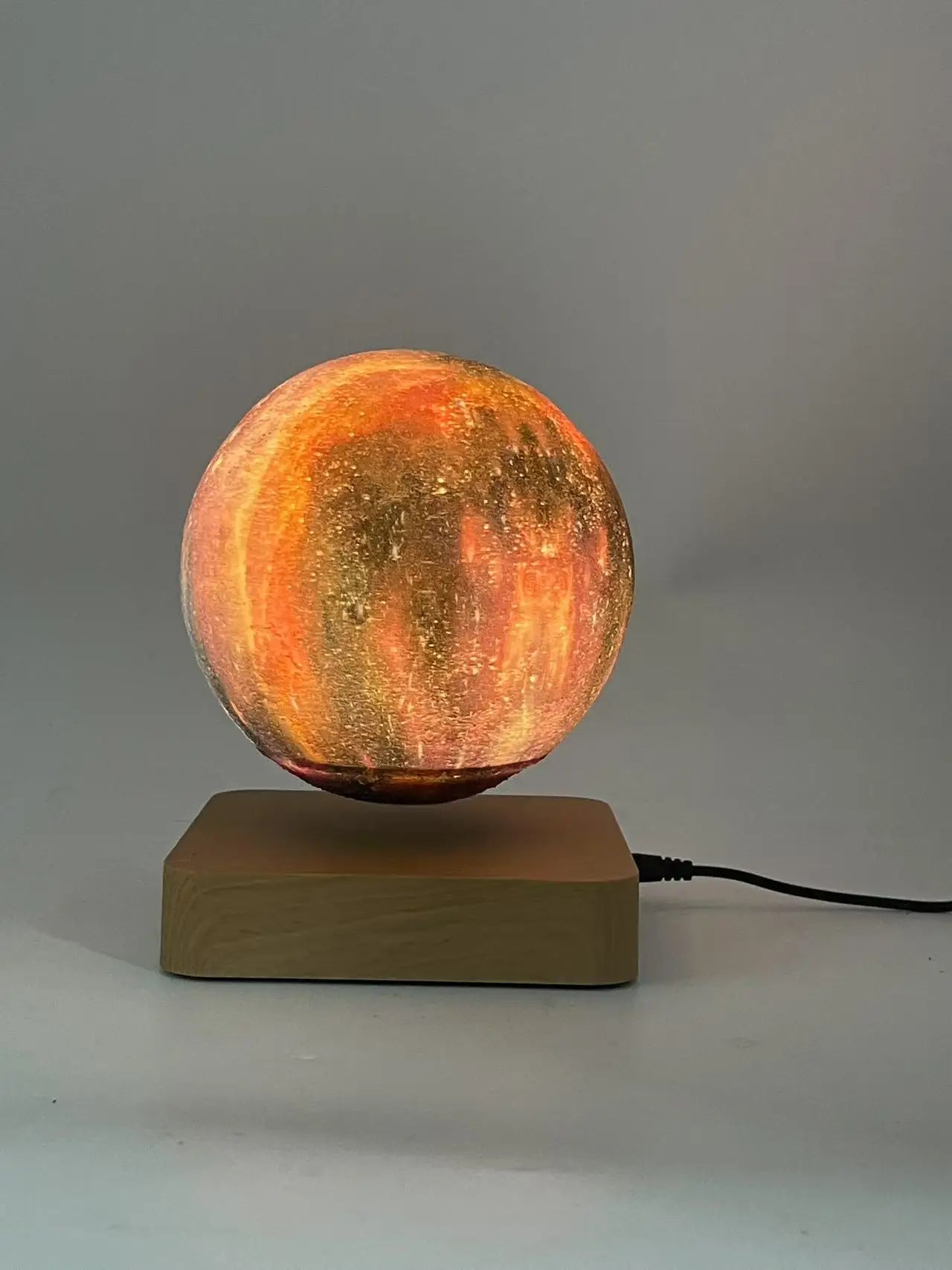 Magnetic Levitating Suspension  6inch Starry Moon Lamp Light Indoor Bulb