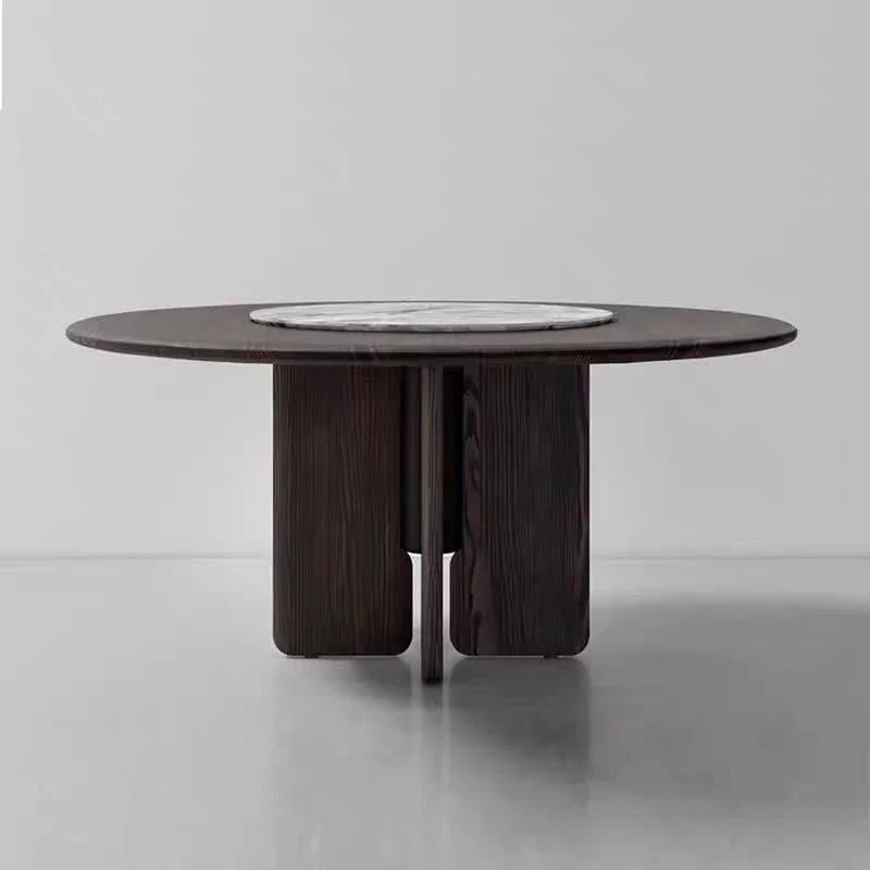 Living Room Nordic Dining Tables Reception Round Party Restaurant Dining Tables Read Books Wooden Home Furniture A Mesa MHCZ