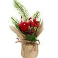 Artificial Plants Flowers Home Living Room Festival Outdoor Garden Wedding Decor Christmas Tree Wreath Potting DIY Gift Art Wall