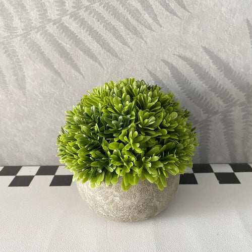 Artificial Green Plants Flower Pot Grass Model Simulation Fake Potted Plant Combinations Outdoor Scene Decorations Home Decor