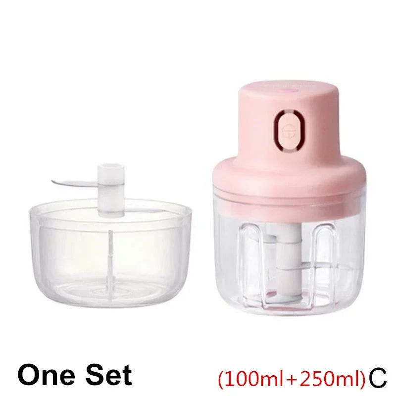 Kitchen Accessories, Manual Food Chopper, Garlic Press, Garlic Crusher, Garlic Puller, Cutter for Meat, Fruit and Vegetable