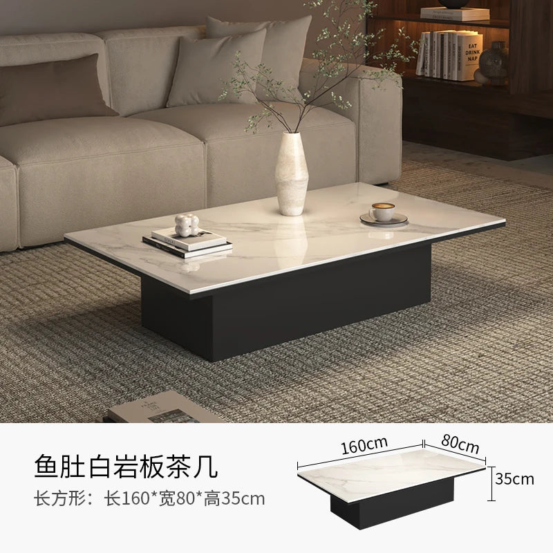 Classic Decor Coffee Table Modern Simple Itaian Design Center Tables Minimalist Luxury Coutchtisch Living Room Furniture