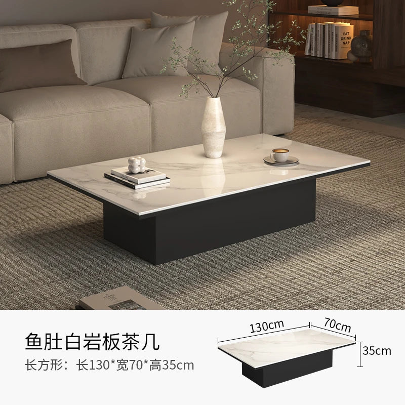 Classic Decor Coffee Table Modern Simple Itaian Design Center Tables Minimalist Luxury Coutchtisch Living Room Furniture