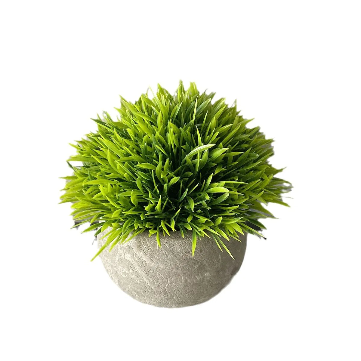 Artificial Green Plants Flower Pot Grass Model Simulation Fake Potted Plant Combinations Outdoor Scene Decorations Home Decor